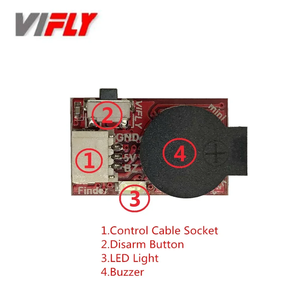 Foxeer Reaper F4 128K 65A Esc - جهاز تتبع صوتي صغير VIFLY Finder
