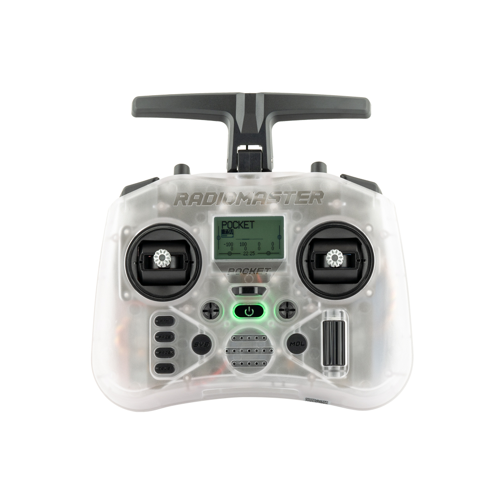 Skyzone Cobra X V2 Fpv Goggles - Radiomaster Pocket Hall Gimbal Transmitter التحكم