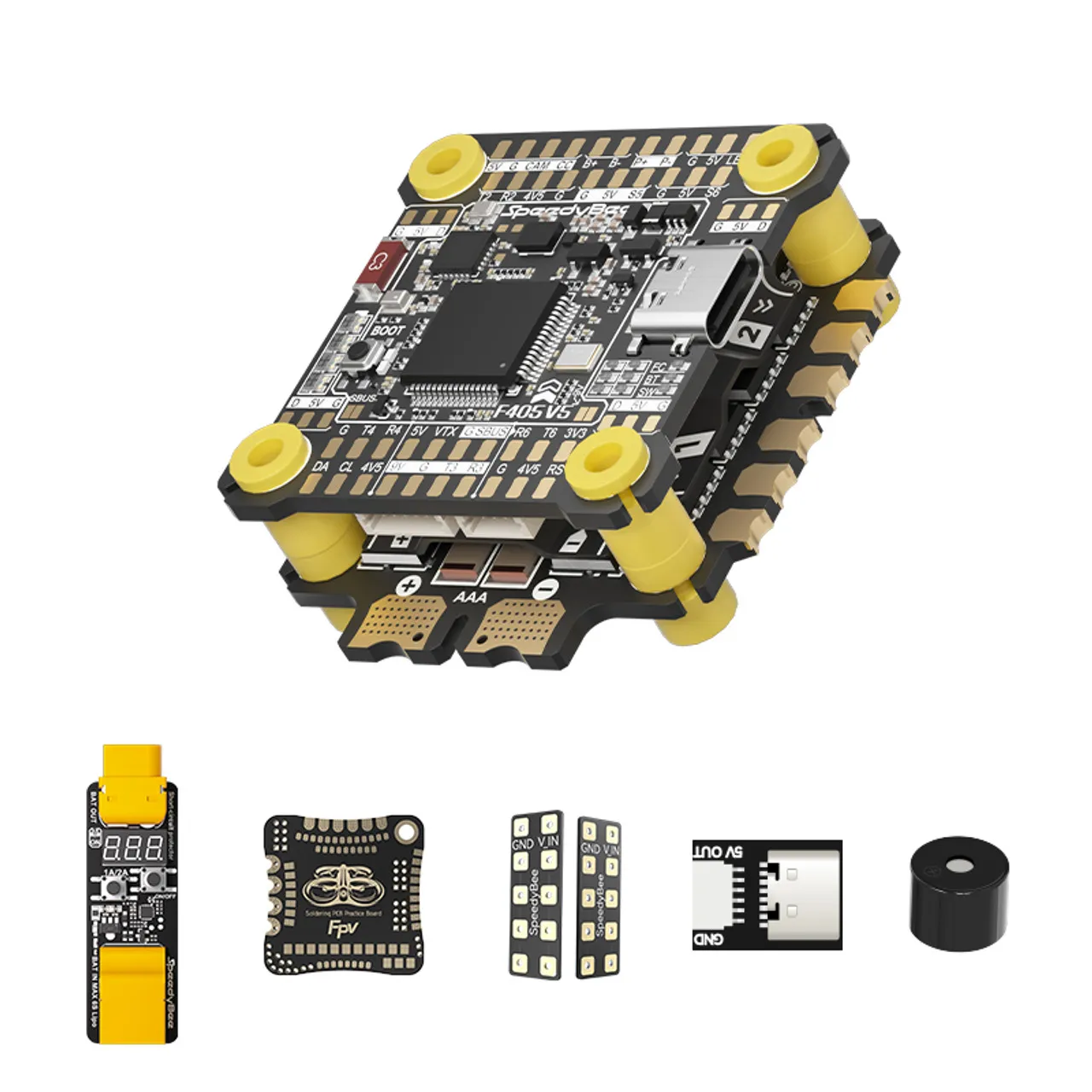 مجموعة SpeedyBee F405 V5 OX32  - مراجعة Speedybee F405 V4 Bls 55A Stack وسعره