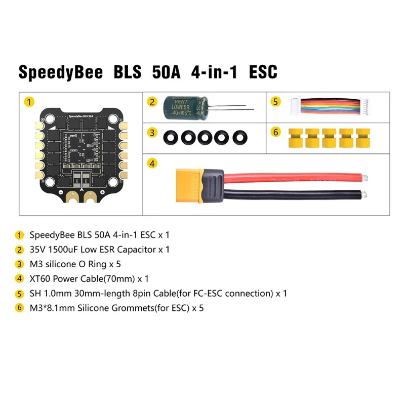 وحدة تحكم طيران SpeedyBee F405 - مراجعة Speedybee F405 V4 Bls 55A Stack وسعره