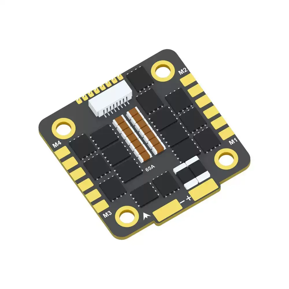 وحدة تحكم إلكترونية FOXEER Rea - مراجعة Foxeer Reaper F4 128K 65A Esc وسعره